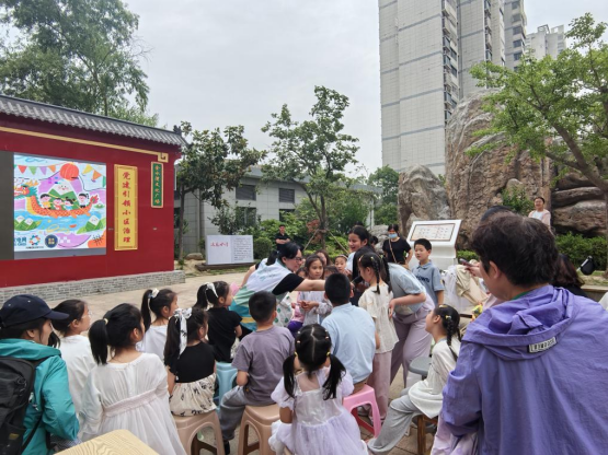 幸福街道矿山社区“五社联动”赋能项目暨“尽情放粽·与你童在”“粽情端午・关爱银龄”端午节活动